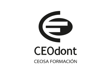 Imagen que representa el logo negro del partner ceodont de la plataforma de odontología de Inspiria